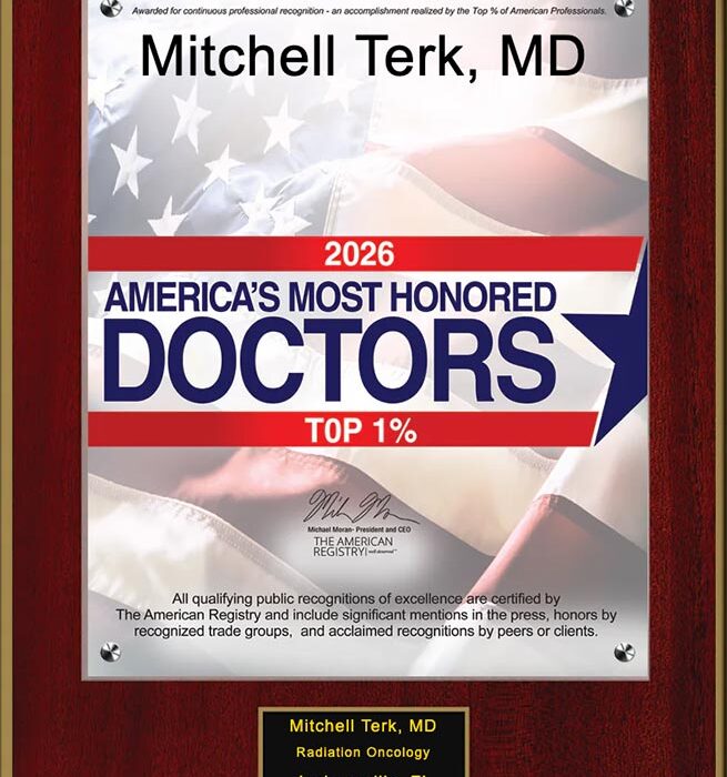 America's Most Honored Doctors 2026 Top 1%: Mitchell Terk, MD
